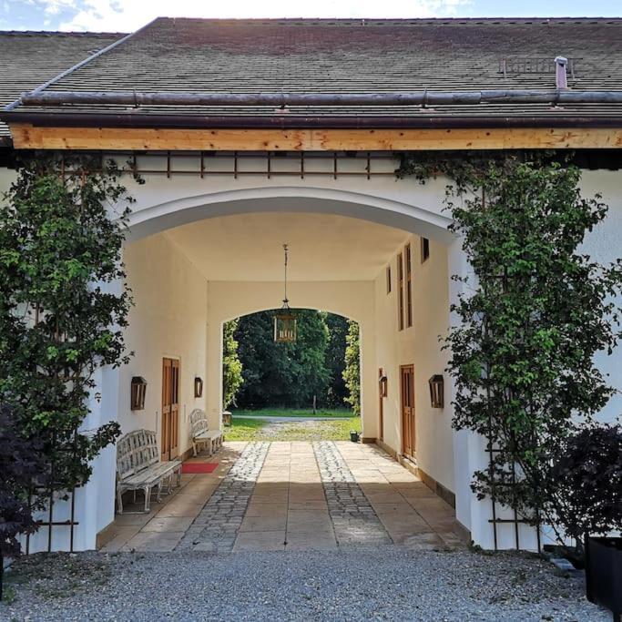 Gutshof Ferienwohnung In Seenaehe Dießen am Ammersee Buitenkant foto