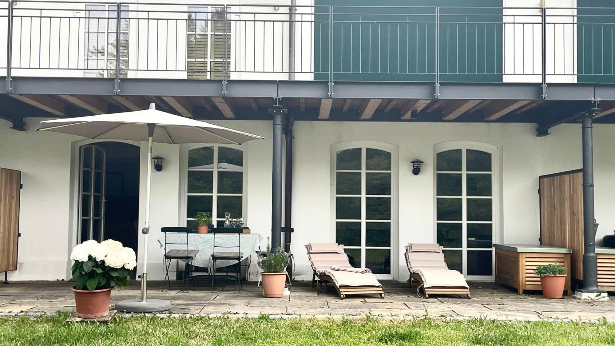 Gutshof Ferienwohnung In Seenaehe Dießen am Ammersee Buitenkant foto